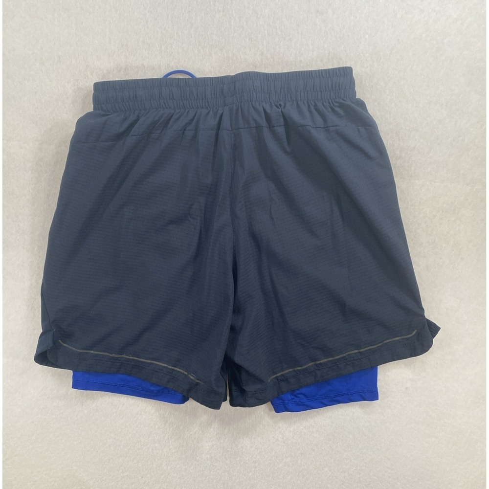 Adidas HIIT Spin 2 In 1 Shorts Gym Sports Legend Ink HR3771 Mens Sz Large S3 - Picture 5 of 7